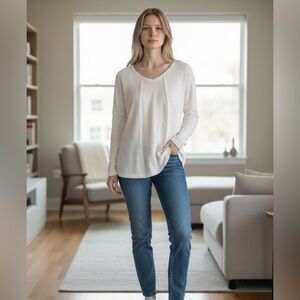 Sun and shadow waffle base layer top size M